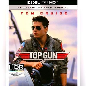 Top Gun 4K UHD + Blu-ray + digital brand new sealed in case ( 1986)